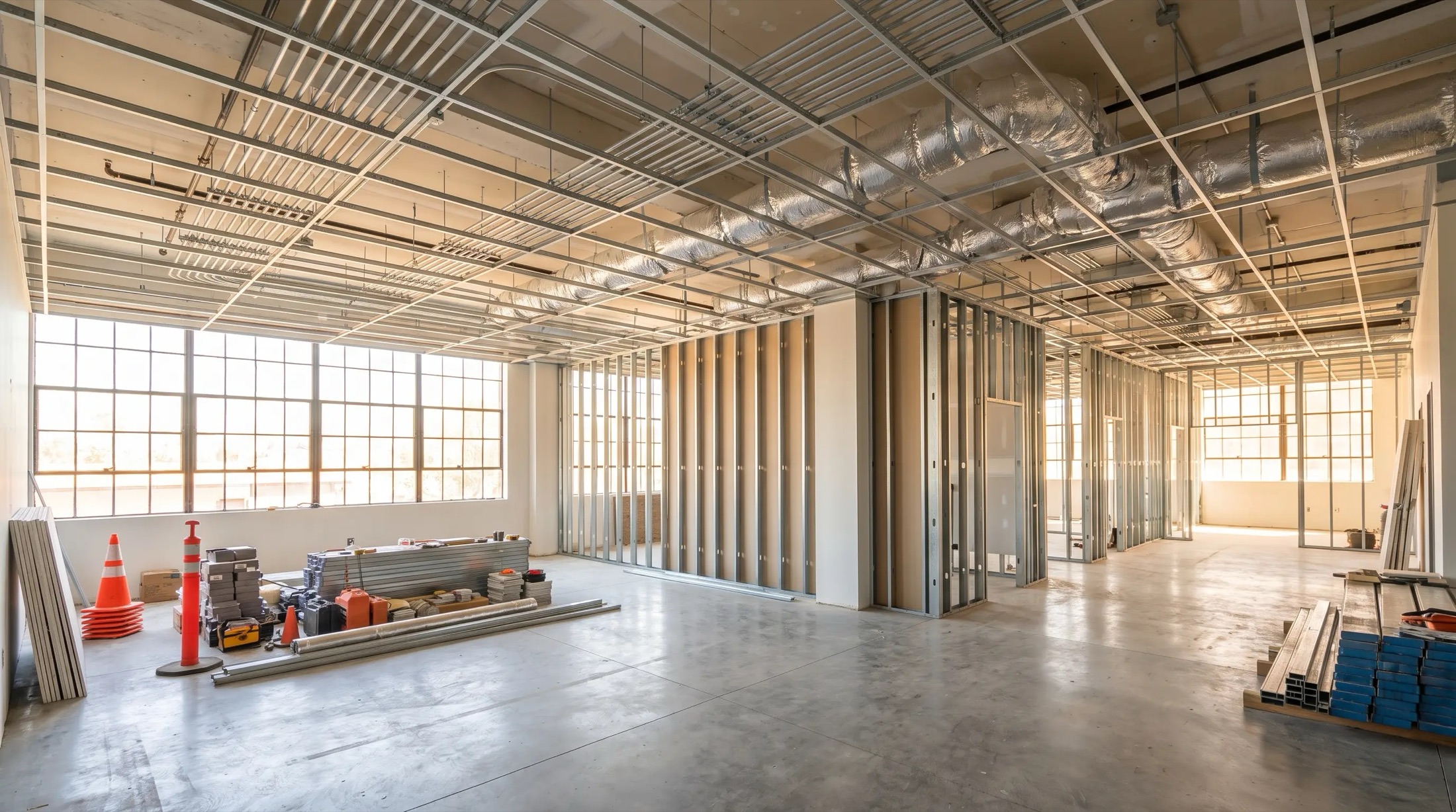 Commercial construction project